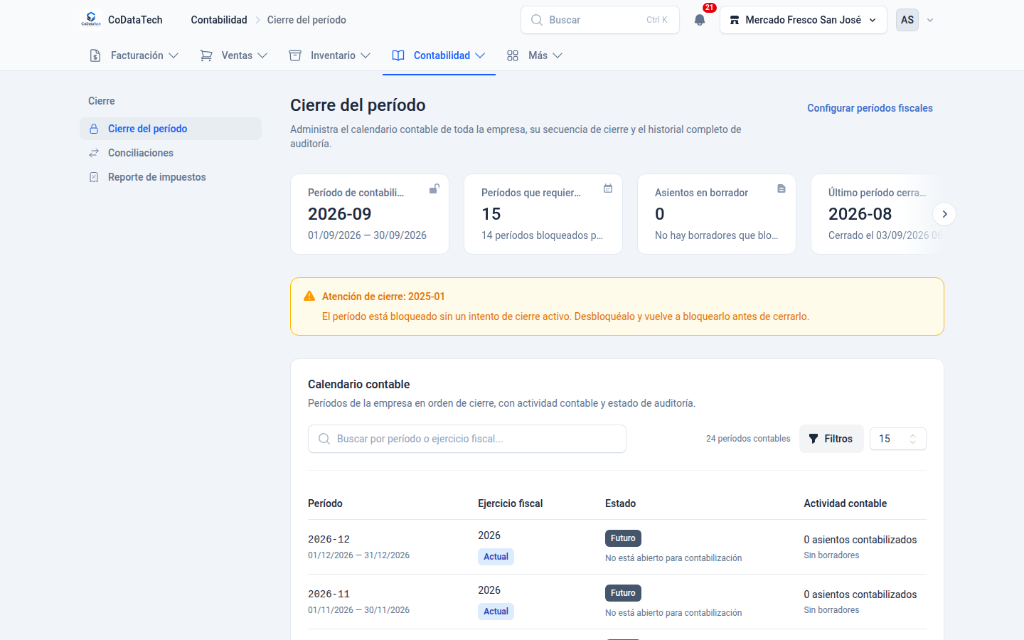 Software de contabilidad completa en Costa Rica: Asientos y libros